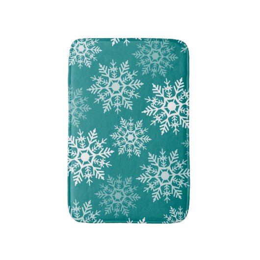 Snow Stars Design - Badmat (Voorkant Verticaal)