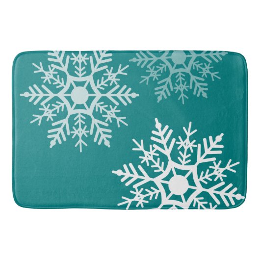 Snow Stars Design - Badmat (Voorkant)