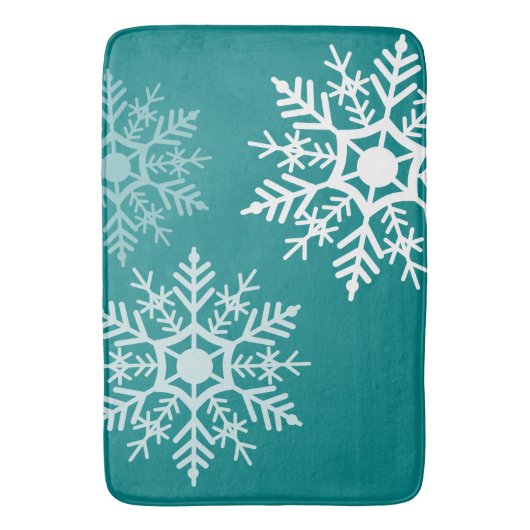 Snow Stars Design - Badmat (Voorkant Verticaal)