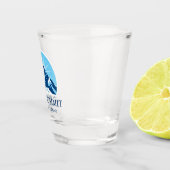Snow Summit California skigebied souvenir Shot Glas (Rechts)