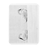 Snow Swans for Nature's Perspectives 2026 Calendar Magneet (Verticaal)