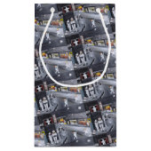 Snow Town Painting by Alfred Fox Klein Cadeauzakje (Achterkant)