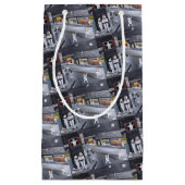 Snow Town Painting by Alfred Fox Klein Cadeauzakje (Voorkant)