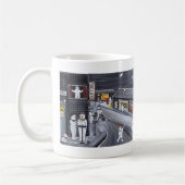 Snow Town Painting by Alfred Fox  Koffiemok (Links)