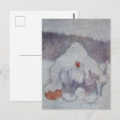 Snow Troll beroemd gemaakt door Theodor Kittelsen Briefkaart (Voorkant / Achterkant)