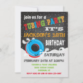 Snow Tubing Birthday Party Kaart (Voorkant)