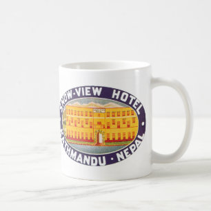 Snow Uitzicht Hotel Kathmandu Nepal Koffiemok