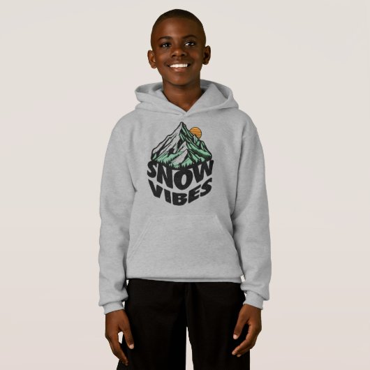 Snow Vibes Hoodie (Voorkant volledig)