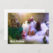 Snow Village Feestdagenkaart (Voorkant / Achterkant)