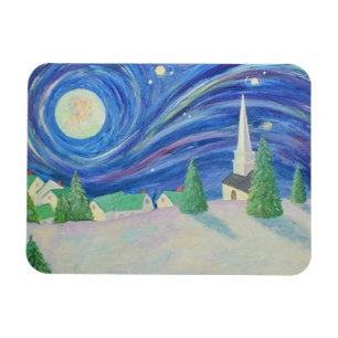 Snow Village Magnet Magneet