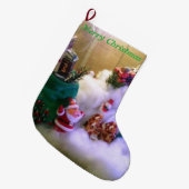 Snow Village - Terrarium Photo - Grote Kerstsok (Voorkant (Hangend))