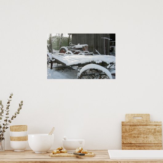 Snow wagon poster (Keuken)