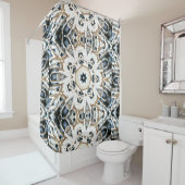 Snow Web Douchegordijn (In situ)