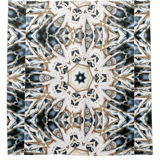 Snow Web Douchegordijn (Voorkant)