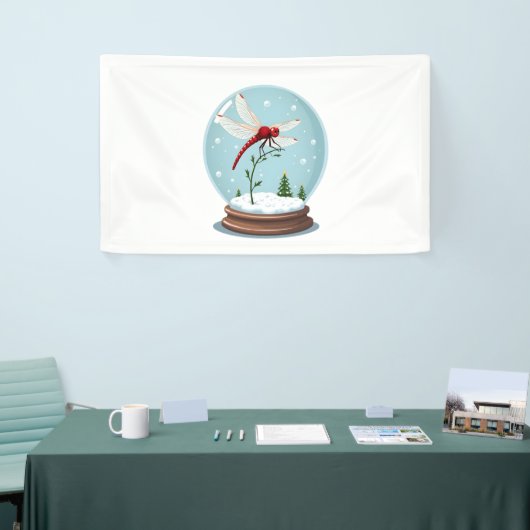 Snow Wereldbol Dragonfly Spandoek (Beurs)