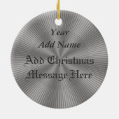 Snow Wereldbol Friends Forever kerstversiering Keramisch Ornament (Achterkant)