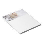 Snow Westie Dog Stationery Notitieblok (Schuin)
