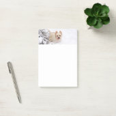 Snow Westie Hond Foto Briefpapier 4x6 Post-it Noti Post-it® Notes (Kantoor)
