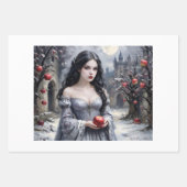 Snow White and the apple - Decoupage  Inpakpapier Vel (Voorkant 2)