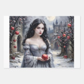 Snow White and the apple - Decoupage  Inpakpapier Vel (Voorkant)