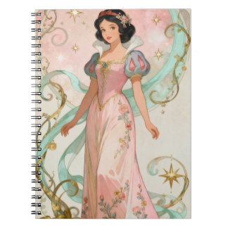 Snow White Art Nouveau Notitieboek
