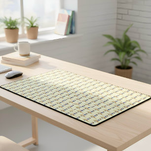Snow White Desk Mat