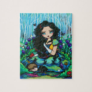 Snow White Fantasy Art Puzzle Hannah Lynn Legpuzzel