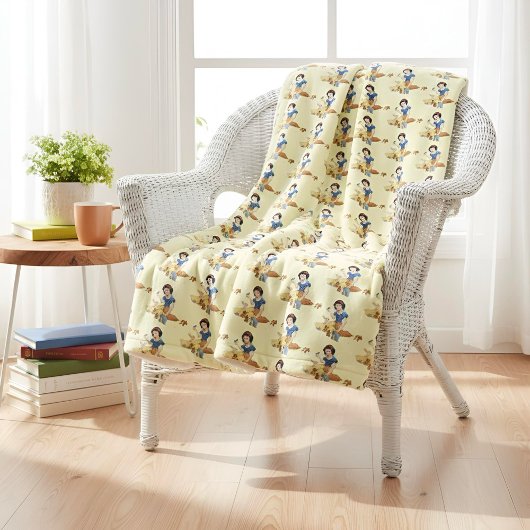 Snow White Sherpa Blanket Deken