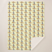 Snow White Sherpa Blanket Deken (Voorkant)