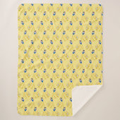 Snow White Sherpa Blanket Deken (Voorkant)