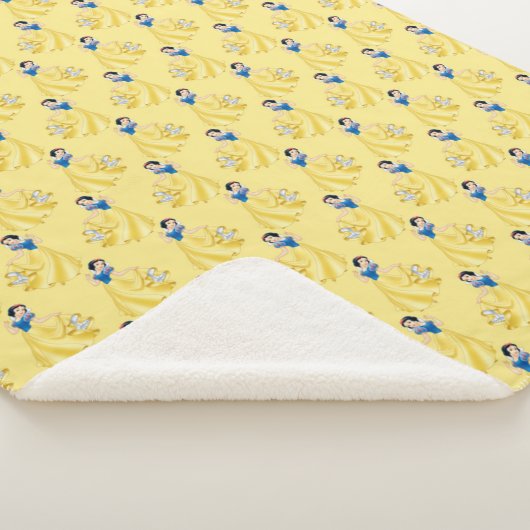 Snow White Sherpa Blanket Sherpa Deken (3/4)