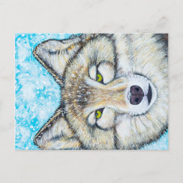 Snow Wolf Briefkaart