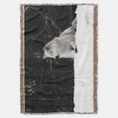 Snow Wolf Deken (Voorkant Verticaal)