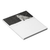 Snow Wolf Notitieblok (Schuin)