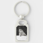 Snow Wolf Sleutelhanger (Voorkant)
