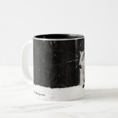 Snow Wolf Tweekleurige Koffiemok (Voorkant links)