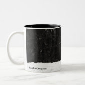 Snow Wolf Tweekleurige Koffiemok (Links)