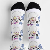Snow woman fun  sokken (Top)