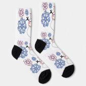 Snow woman fun  sokken (Rechts)
