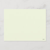 Snow World Postal Card Feestdagenkaart (Achterkant)