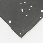 Snow Y'all - Texas Map met sneeuw Fleece Deken (Hoek)