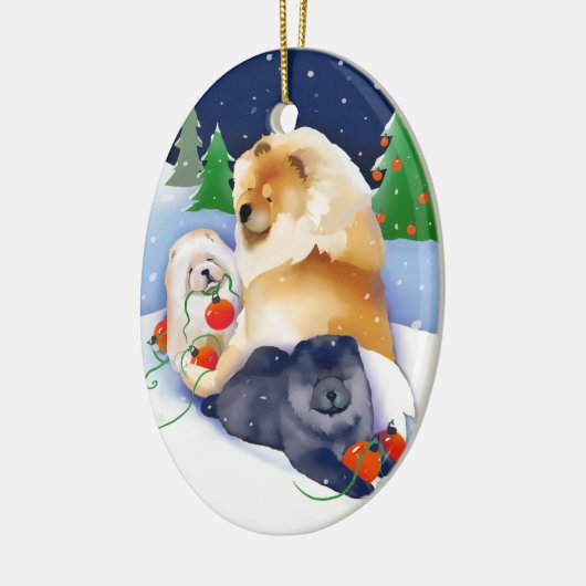 SNOWBABIES Chow 2020 Ornament (Links)