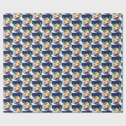 SNOWBABIES Chow Wrapping Paper Cadeaupapier (Vlak)