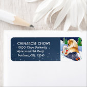 SNOWBABIES - Retouradreslabels aanpassen Etiket (Insitu)