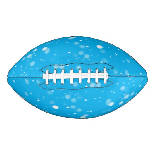 Snowball en Snowman Blue American Football (Voorkant)