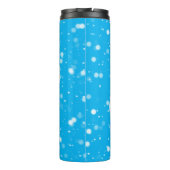Snowball en Snowman Blue Thermosbeker (Achterkant)