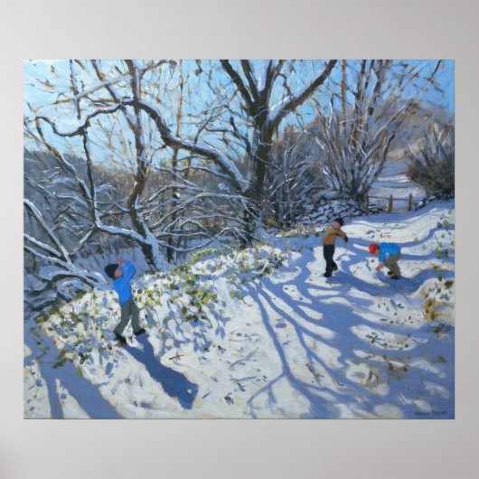 Snowball Fight 2007 Poster (Voorkant)