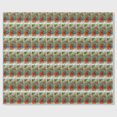Snowball Fight Cadeaupapier (Vlak)