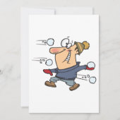 Snowball Fight Kaart (Voorkant)