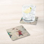 Snowball Fight Kartonnen Onderzetters (Insitu)